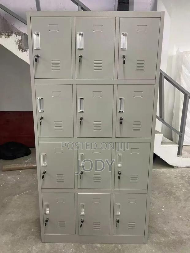 12 Doors Steel Cabinet - main view