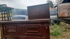 Dark Brown Color Bed
