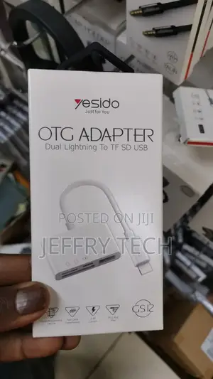 Yesido OTG Adapter Dual Lightning to TF SD USB