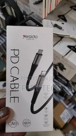 2 Meter Type-C to Lightning Data Cable for iPhone - thumbnail 2