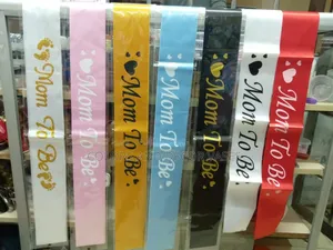 Mom to Be Sashes