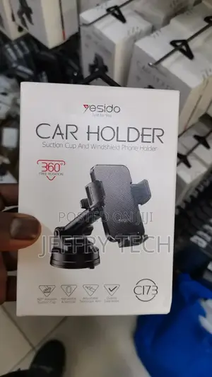 Yesido C173 Suction Cup Type Telescopic Rod Car Phone Holder