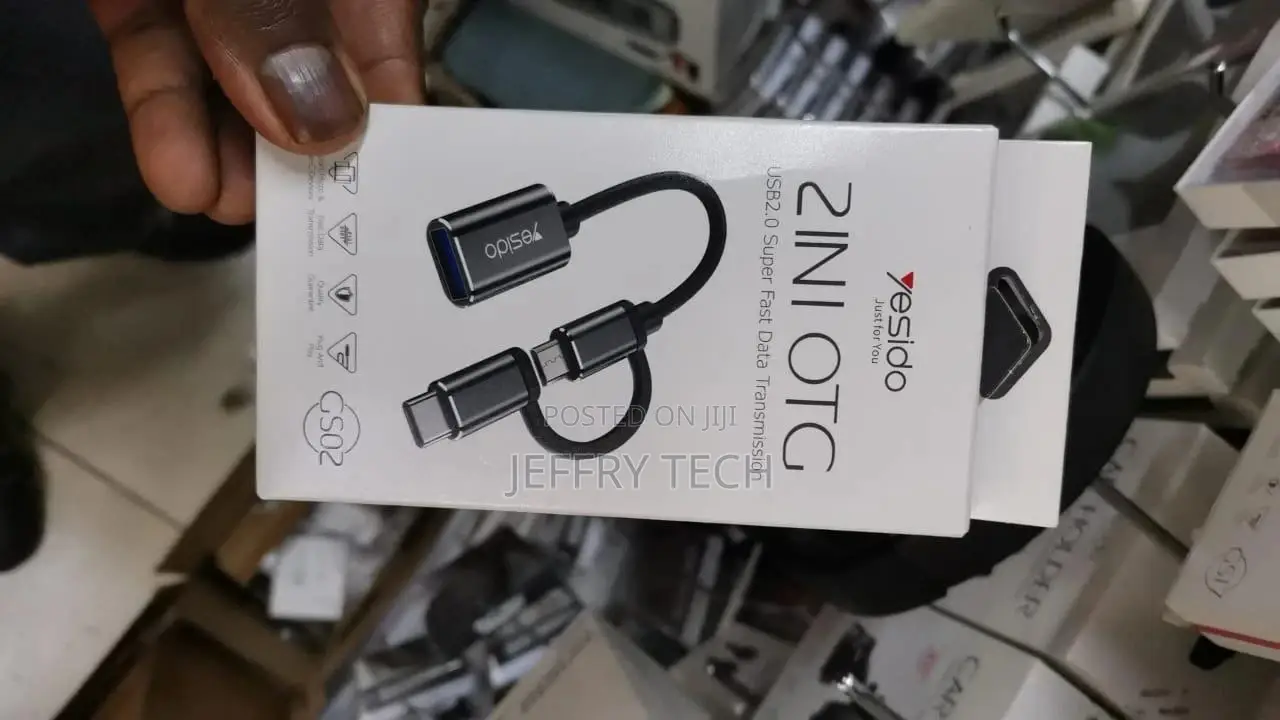 2 in 1 OTG USB 2.0 Super-Fast Data Transmission
