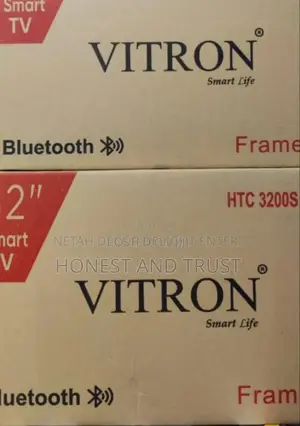 32" Vitron Smart Tv Frameless With Bluetooth