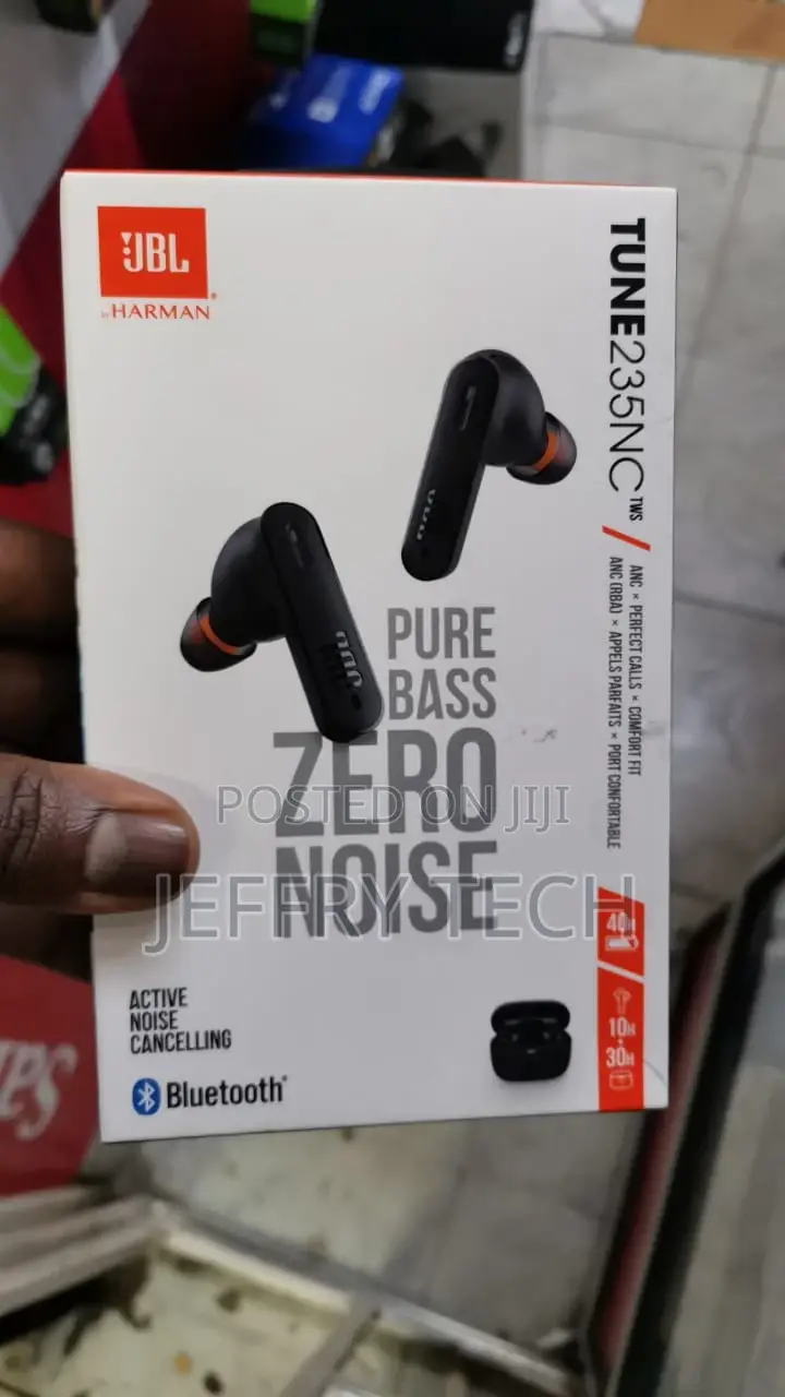 JBL Tune 235NC in Ear Wireless ANC Earbuds (TWS), Massive 40