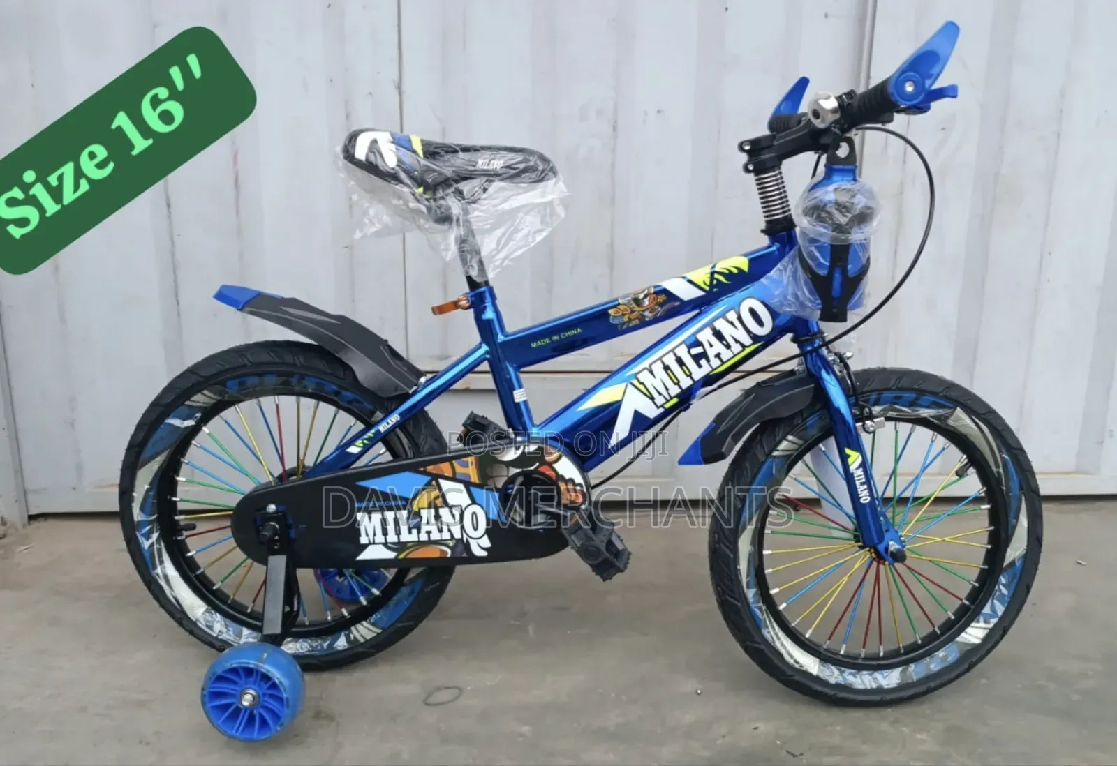 Bike Size 16 for 4 Up to 7 Years