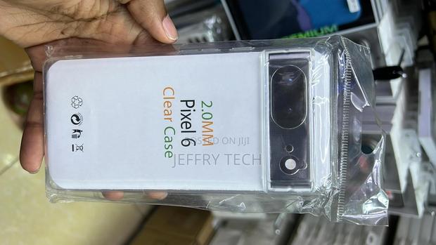 Google Pixel 6 Transparent Case, Shock Proof Soft TPU Protec - thumbnail 3