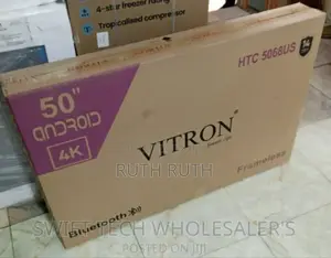 Brand New 50 Inches Smart Tv With Bluetooth Enabled