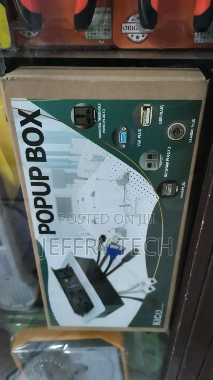 Table Pop Up Box – 10 Module Conference Table Connectivity A