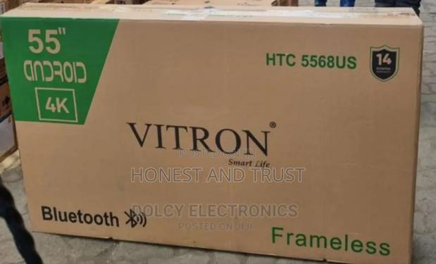 Brand New <> Vitron 55 Inches Android Smart Tv - thumbnail 3