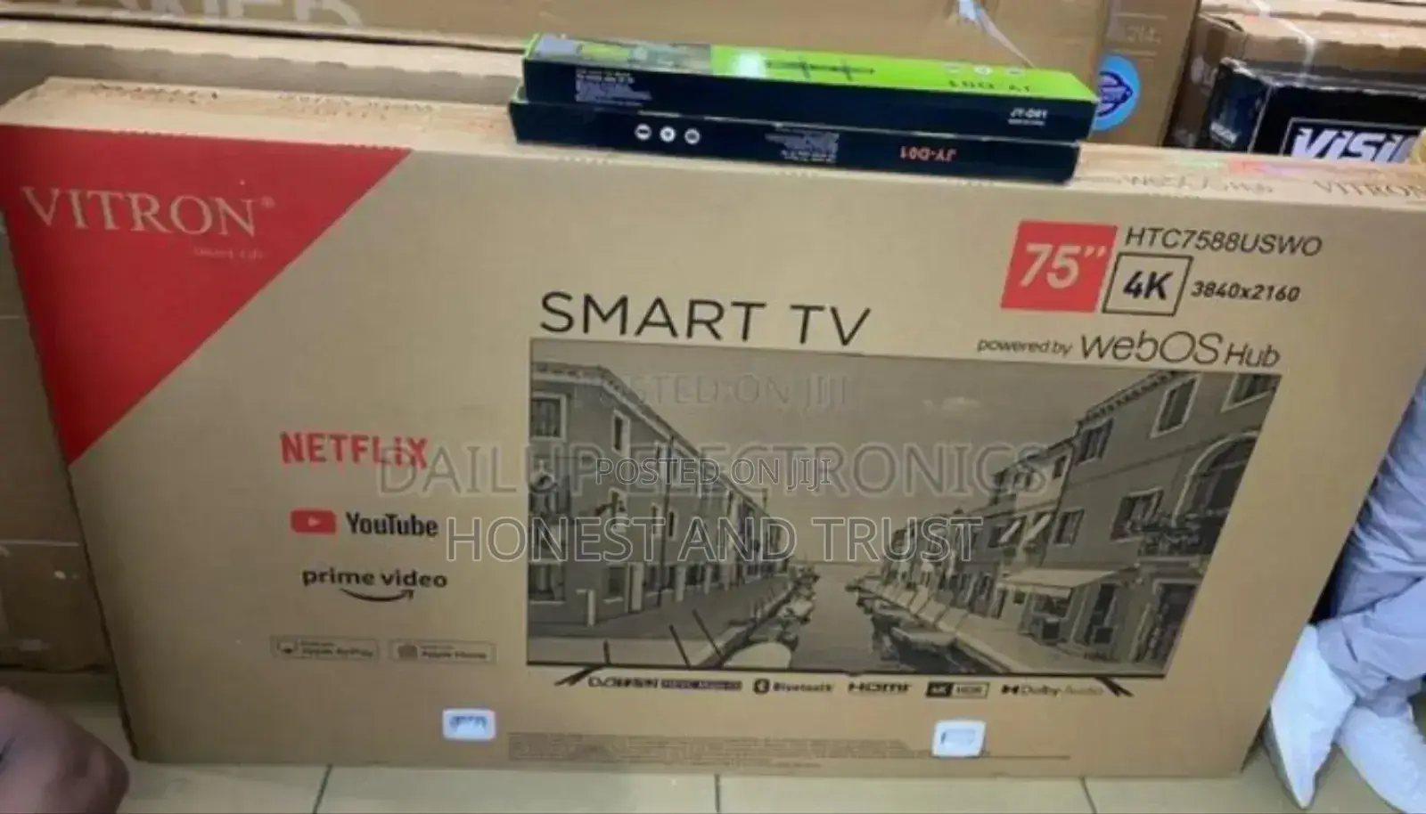 Brandnew 75 Inches Smart Tv Vitron