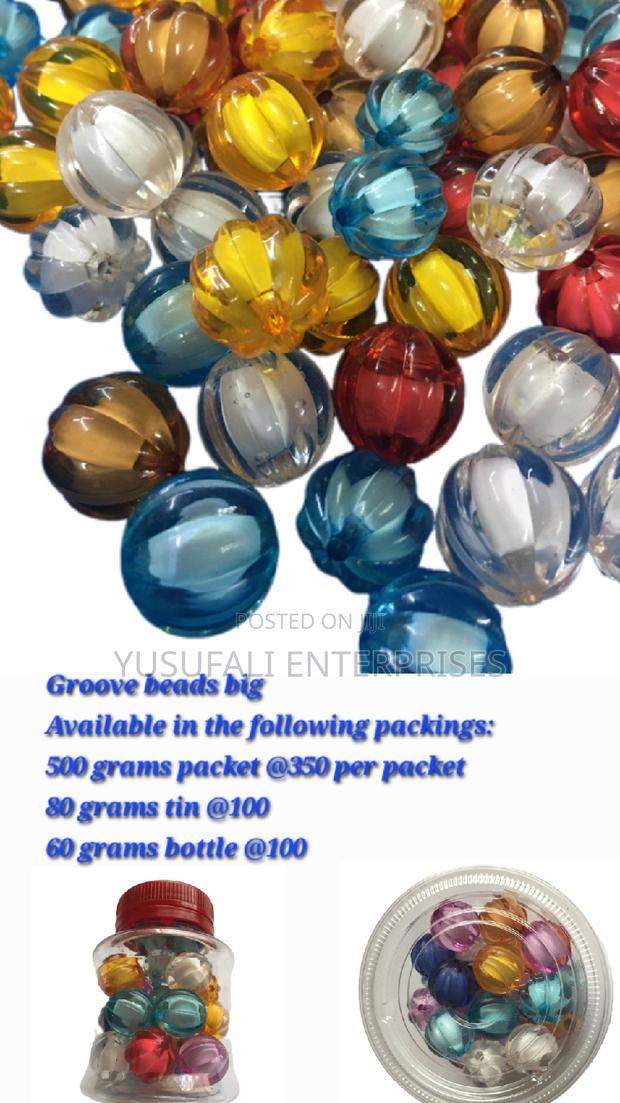 Beads With Grooves Wholesale - main view