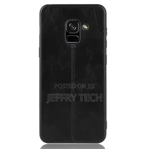 Samsung Galaxy A8 2018 Case TPU Leather Phone Case Cover - B