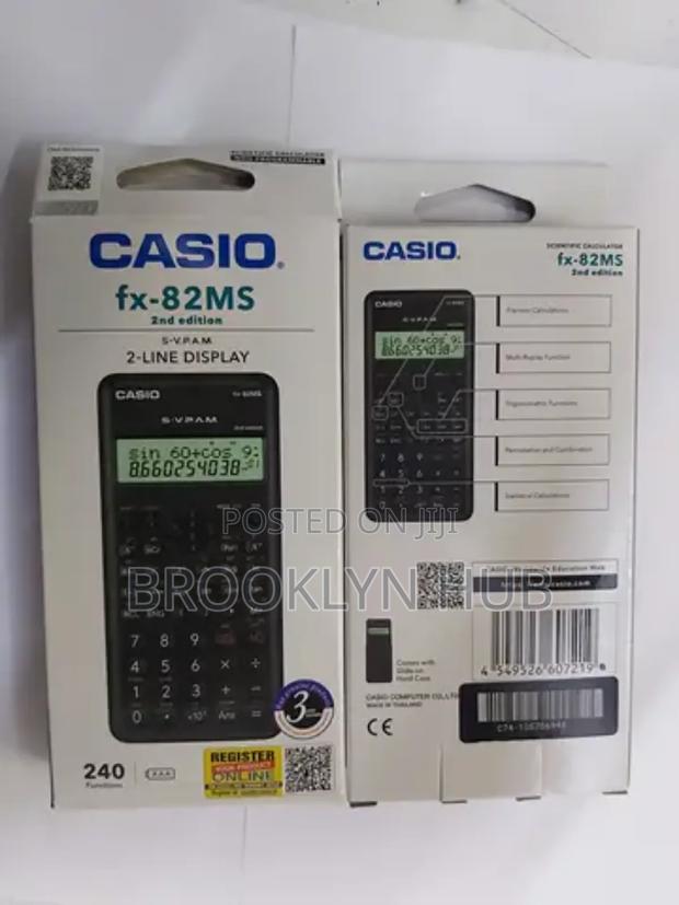 Original Casio Fx -82ms 2nd Edition Calculator - main view