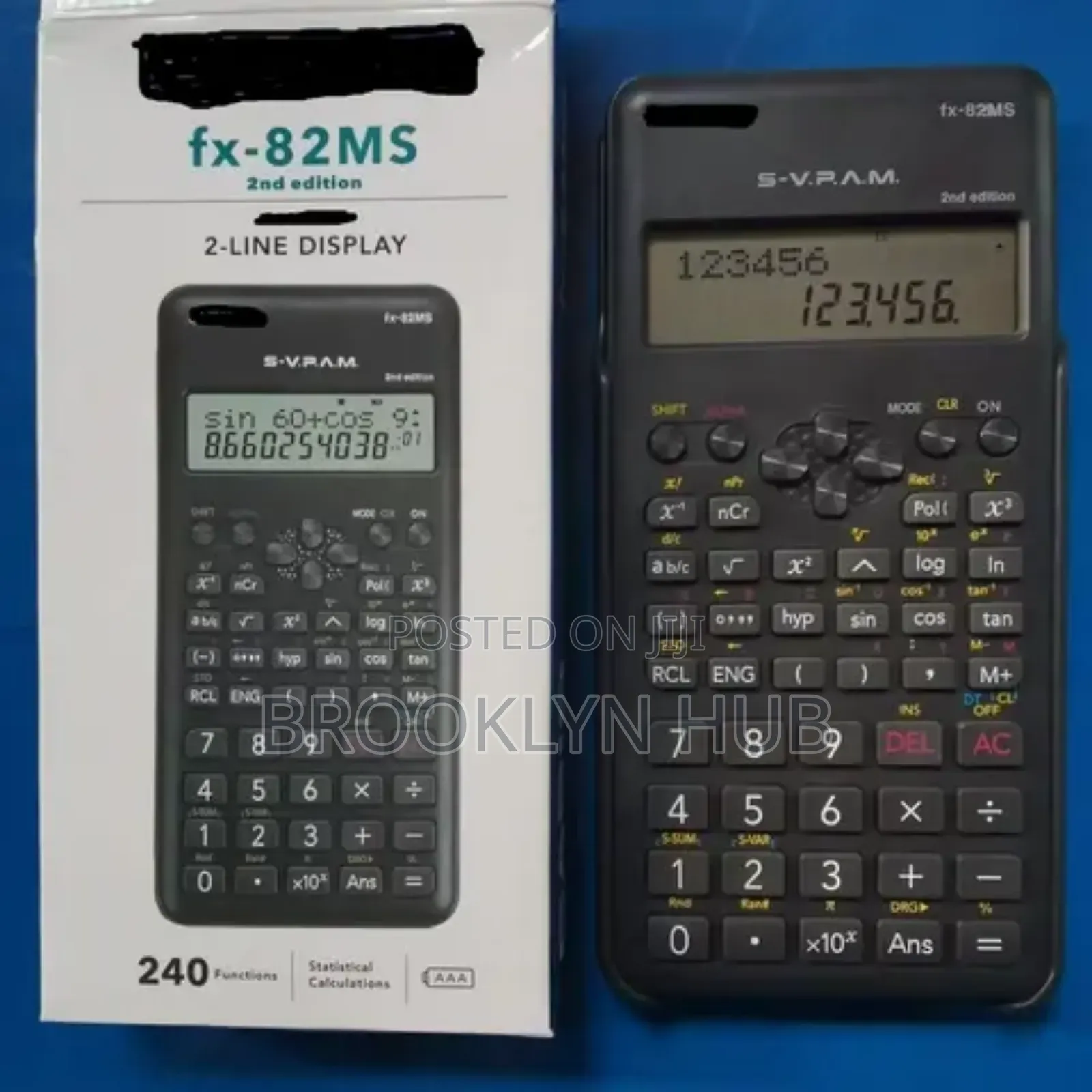 Original Casio Fx -82ms 2nd Edition Calculator
