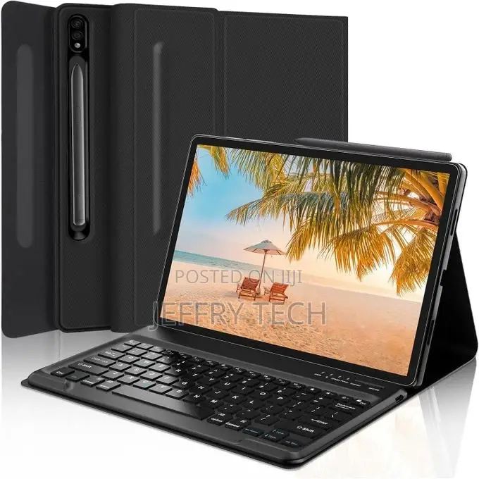 Keyboard Flip Cover for Samsung Galaxy Tab S7 FE 12.4 Inch