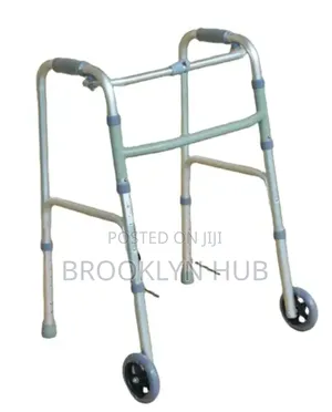 Adjustable Walking Aid With Wheels