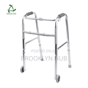 Adjustable Walking Aid With Wheels