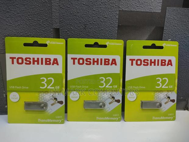 Toshiba Original Smart Flash Disk , 32GB , Metallic 32 GB - thumbnail 2