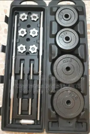 Heavy Weight 50 Kg Dumbells Chrome