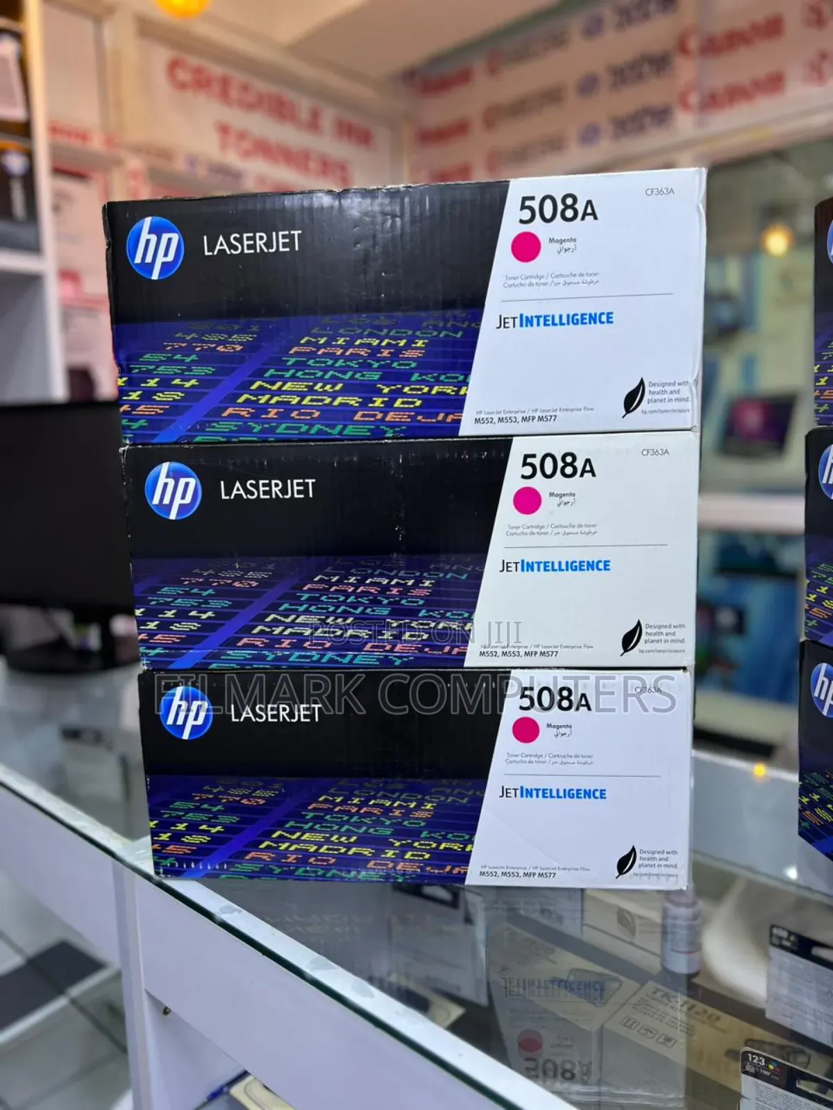 HP 508A Magenta Original Laserjet Toner Cartridge (CF363A)
