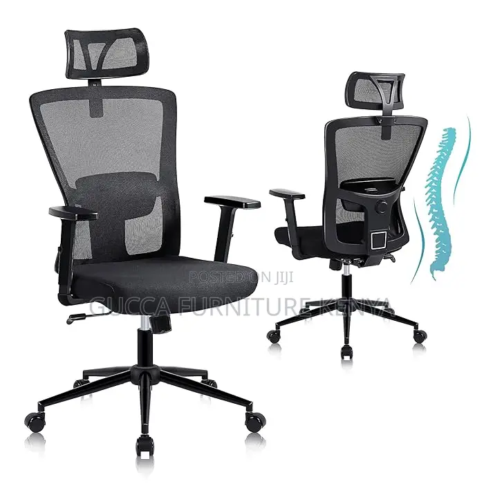 Office Chair: Supreme Ergonomic High-Back Office Seat