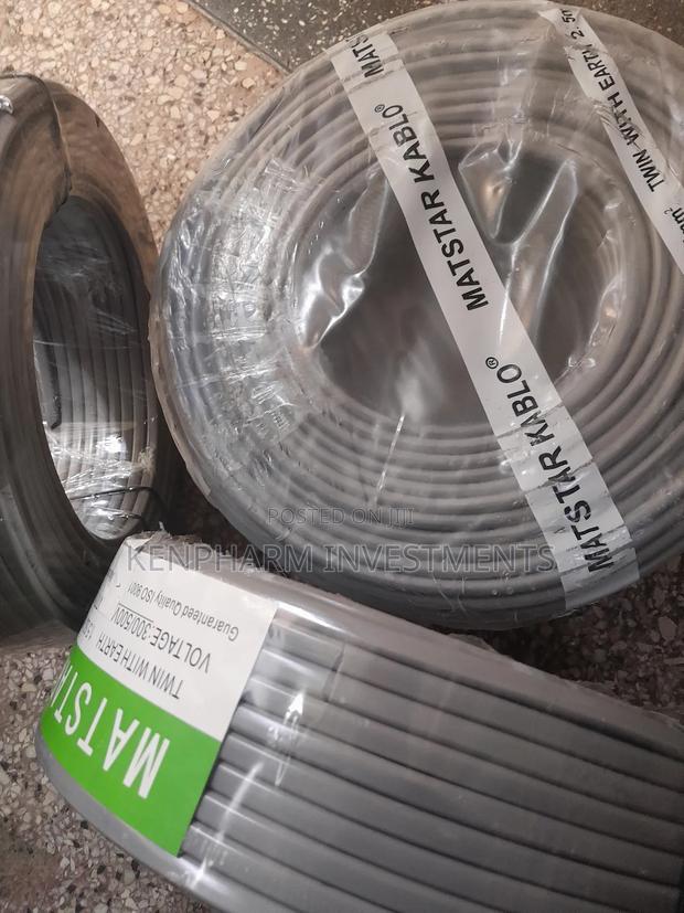 Twin Earth 2.5mm Cable, 3 Core, 90 Meters; Mt04
