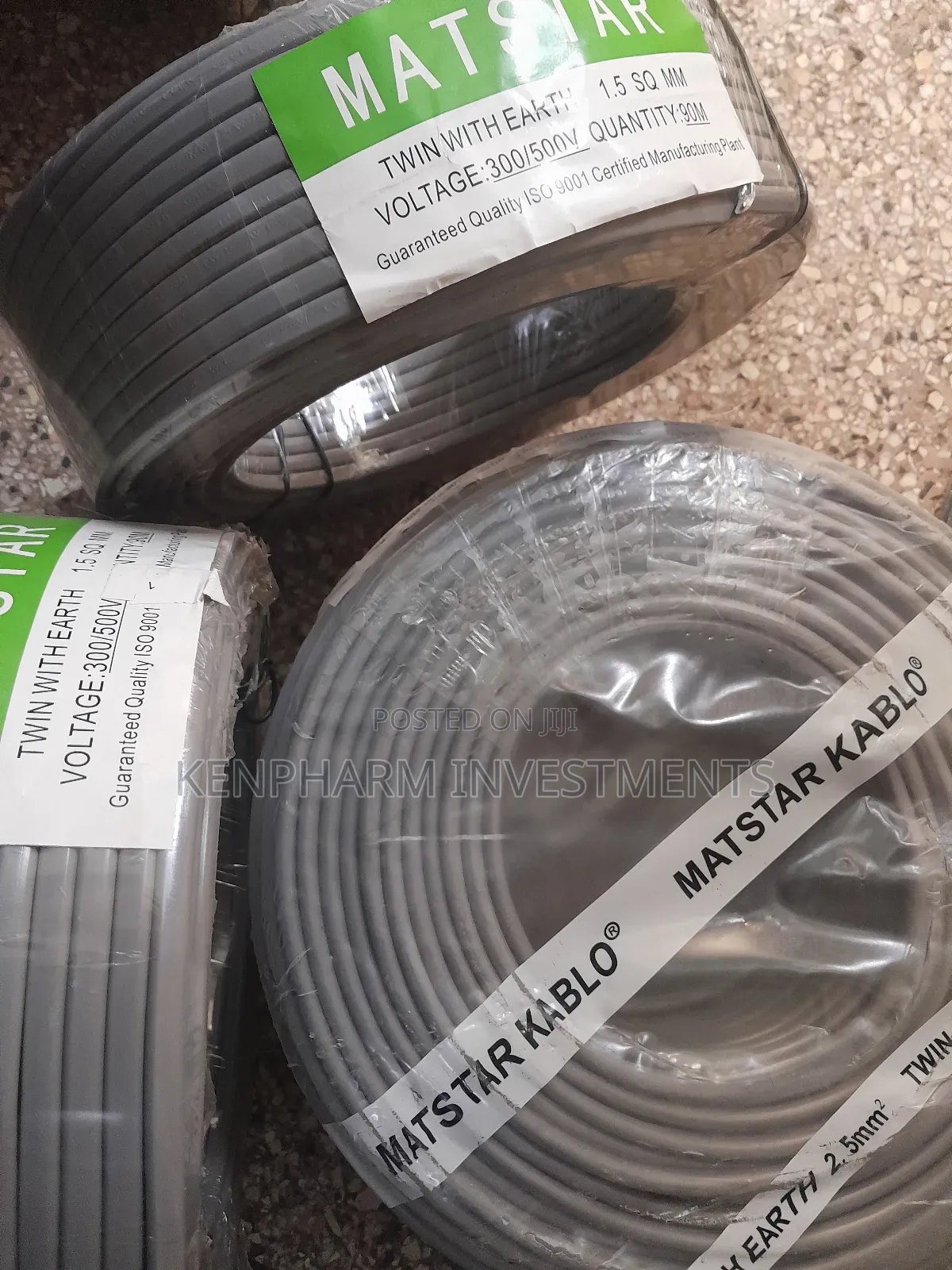 3-core Twin With Earth Cable, 2.5mm2, 90m
