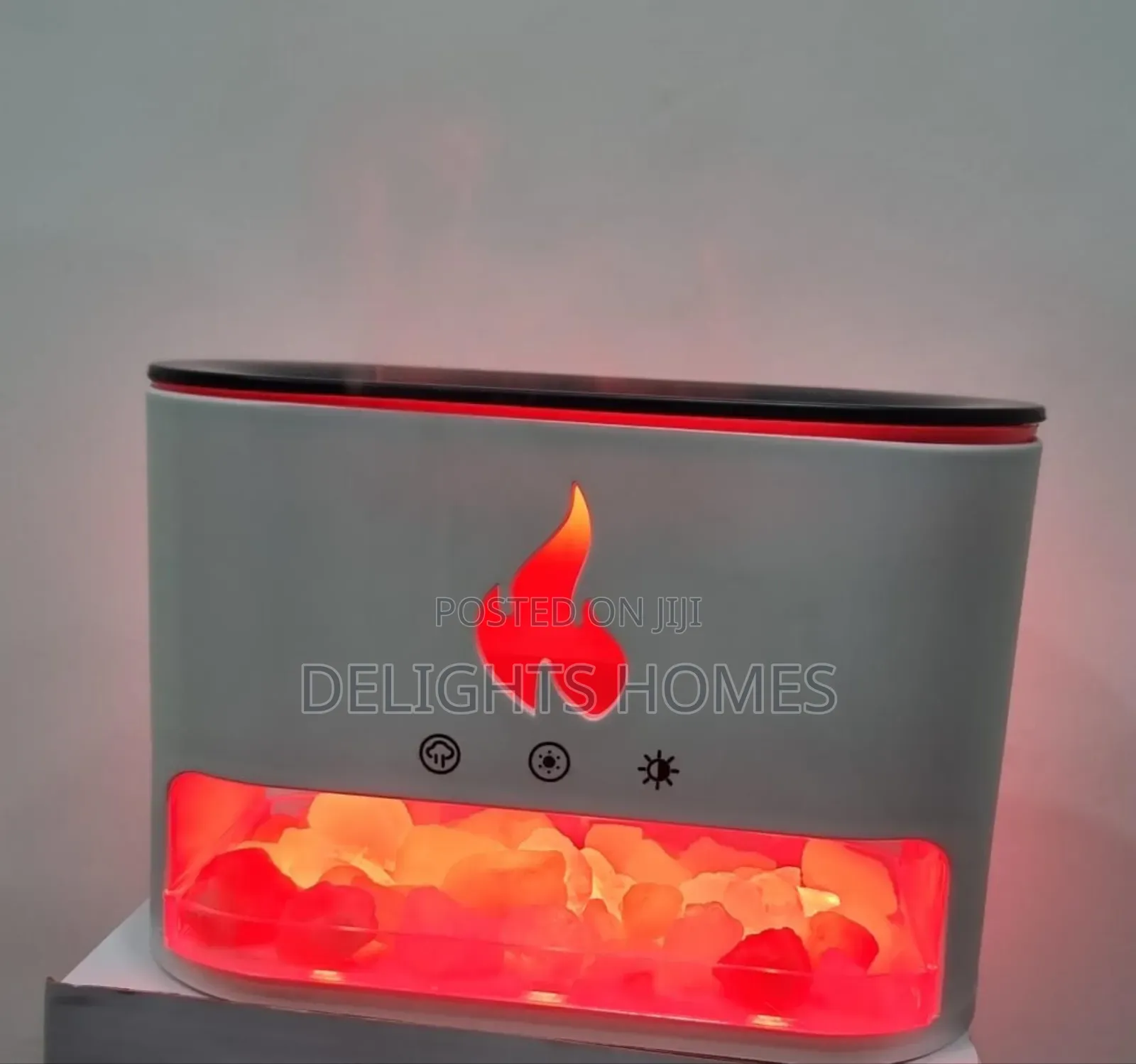 Salt Stone Fire Place Aroma Humidifier-P