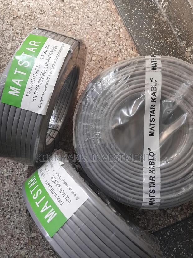 Twin With Earth 3 Core, 2.5mm Electrical Cable; Mt07