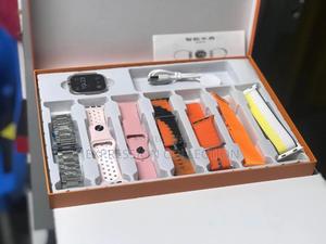 7 in 1 Smart Watch(Monitors Pressure, Heartbeat, Calories).