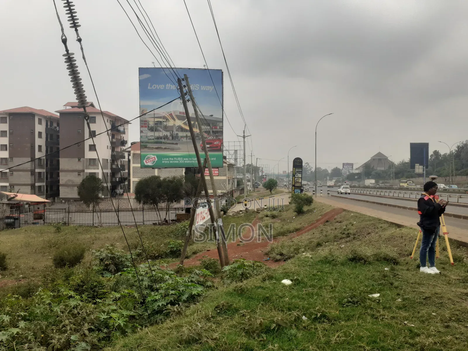 Thika Road Commercial 1ac Touching Highway Near Safari Park in Thome