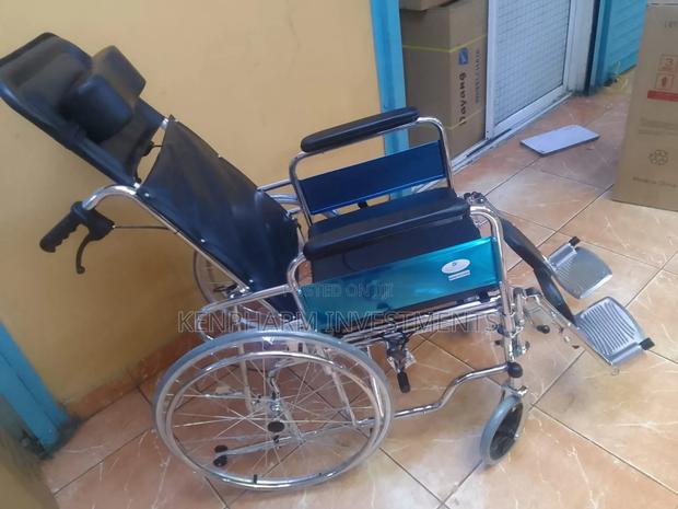 Reclining Wheelchair With Commode Dy02608 - main view