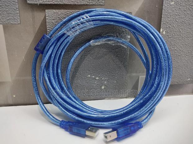 Usb Printer Cable 5 Metre Long Type A To B - thumbnail 3