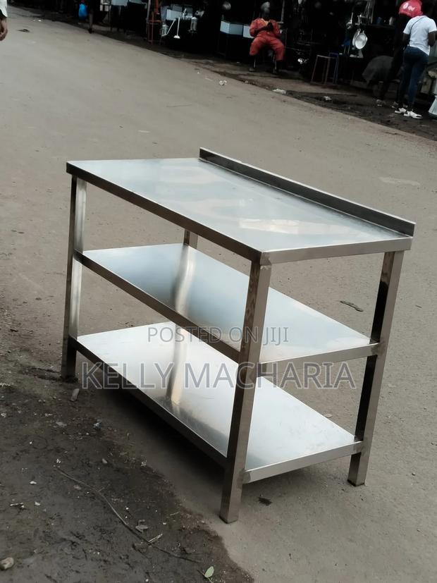 Stainless Undershelves Working Tables /87 - main view
