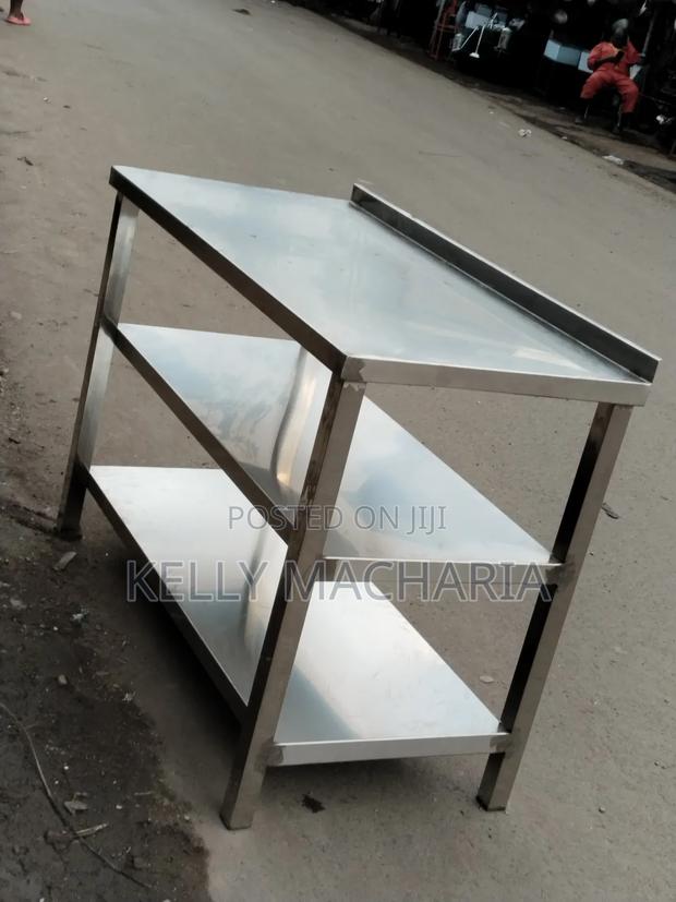 Stainless Undershelves Working Tables /87 - thumbnail 3