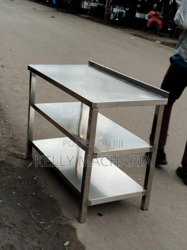 Stainless Undershelves Working Tables /87 - thumbnail 4