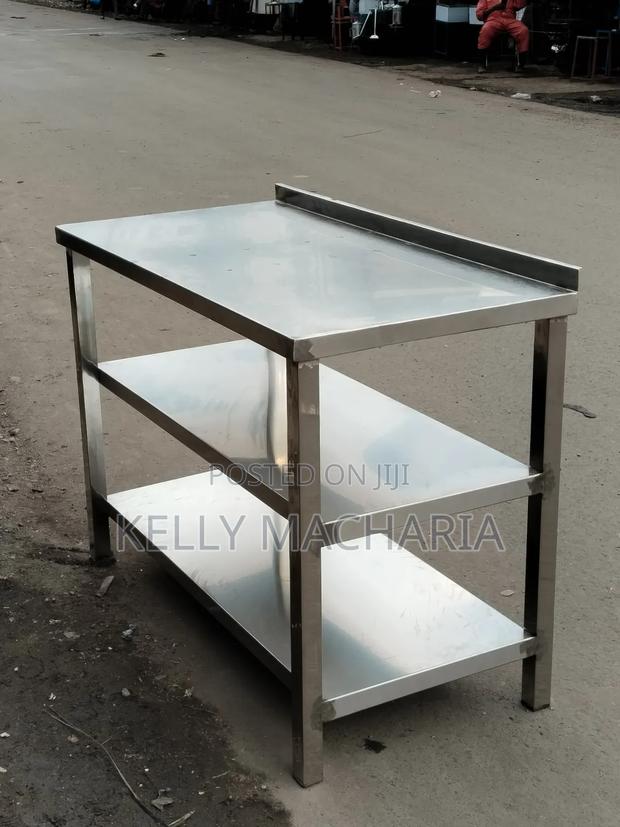 Stainless Undershelves Working Tables /87 - thumbnail 6