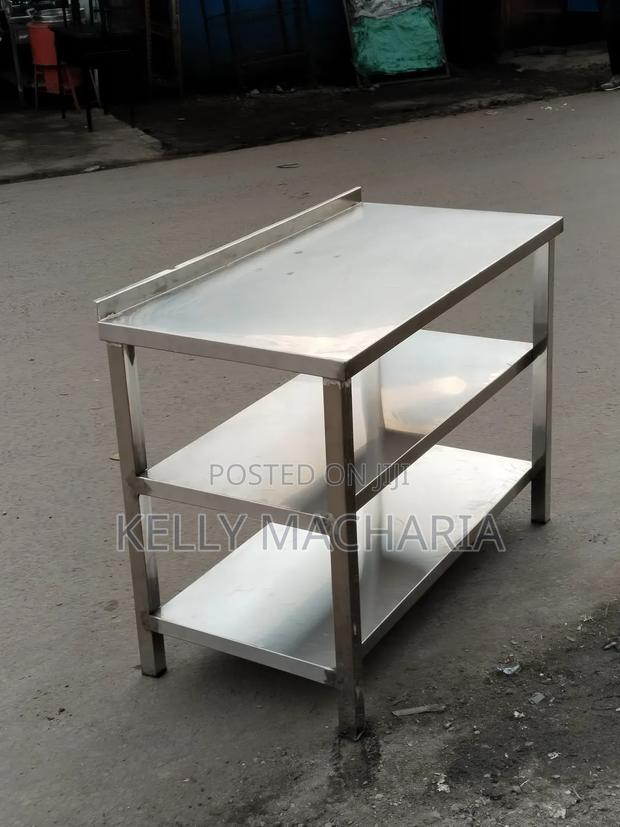 Stainless Undershelves Working Tables /87 - thumbnail 7