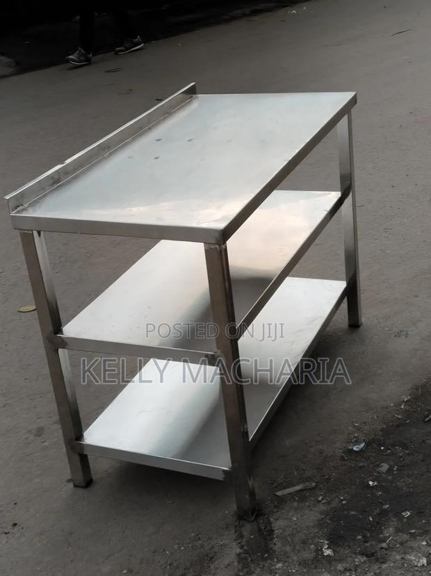 Stainless Undershelves Working Tables /87 - thumbnail 8