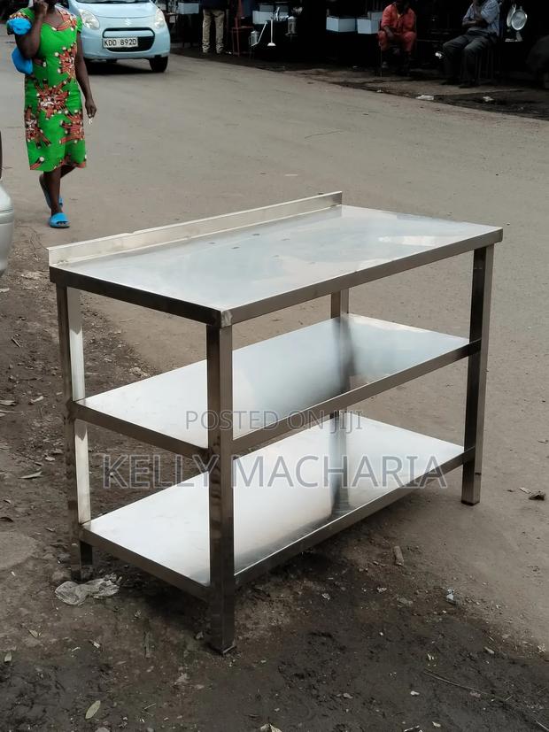 Stainless Undershelves Working Tables /87 - thumbnail 12