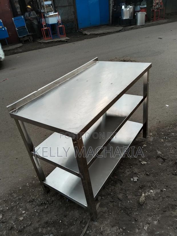 Undershelves Working Tables Stainless