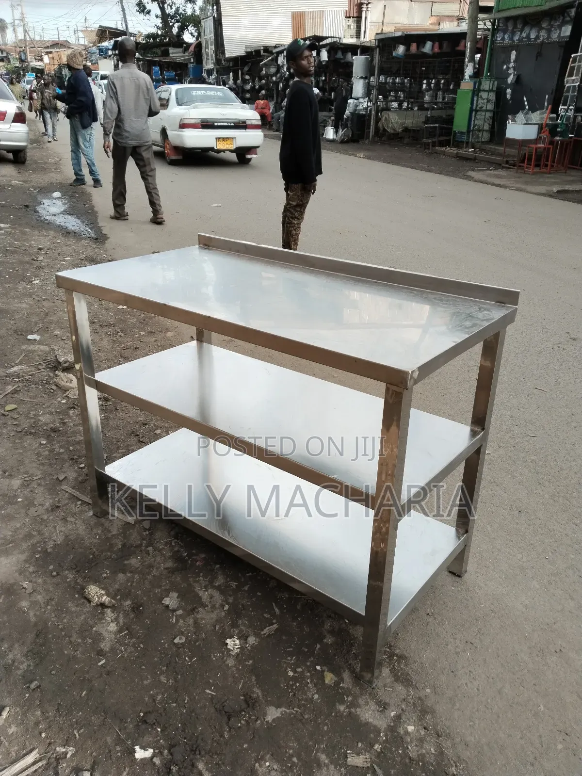 Undershelves Working Tables Stainless