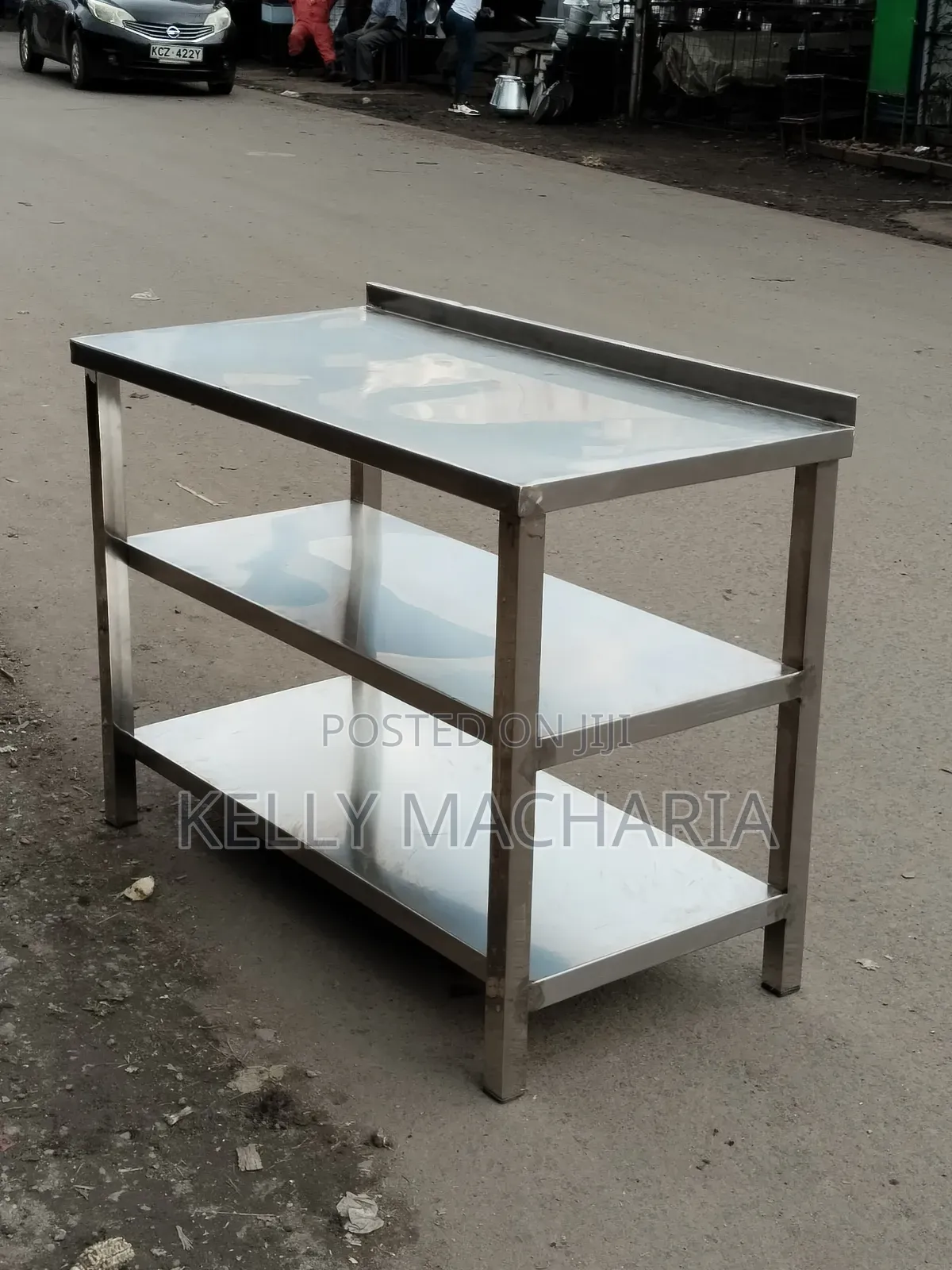 Undershelves Working Tables Stainless