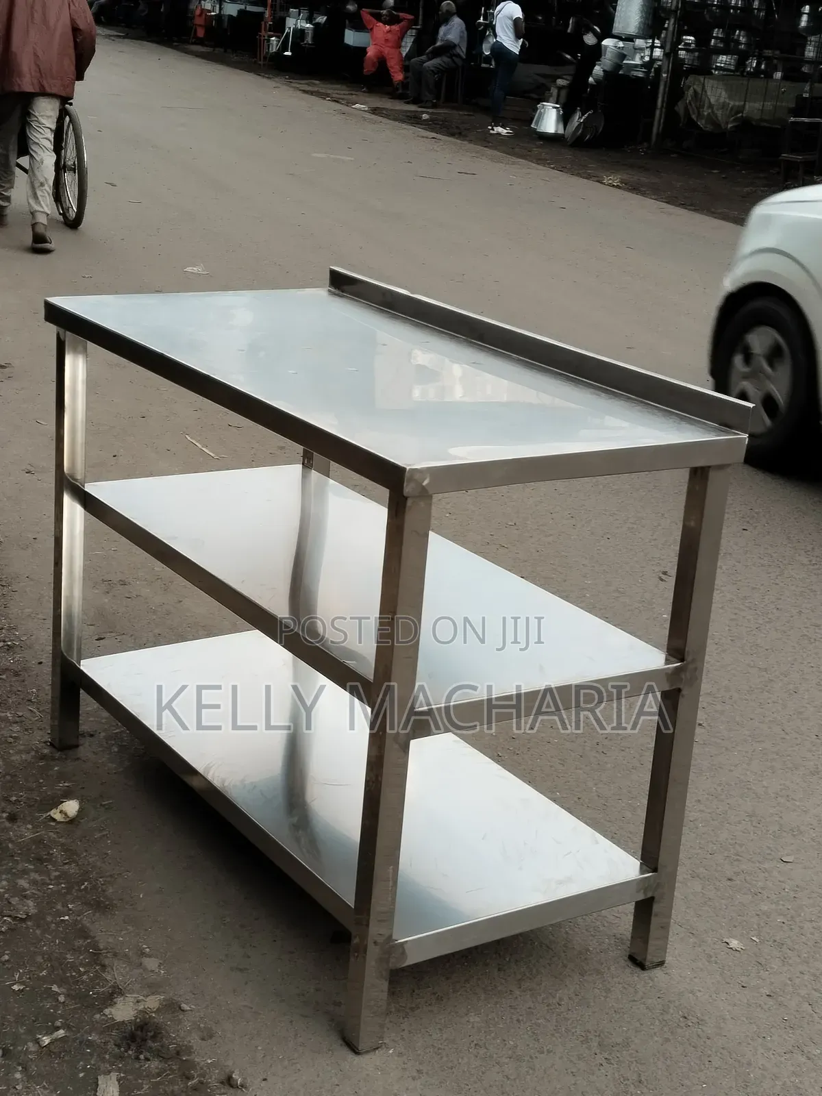Undershelves Working Tables Stainless
