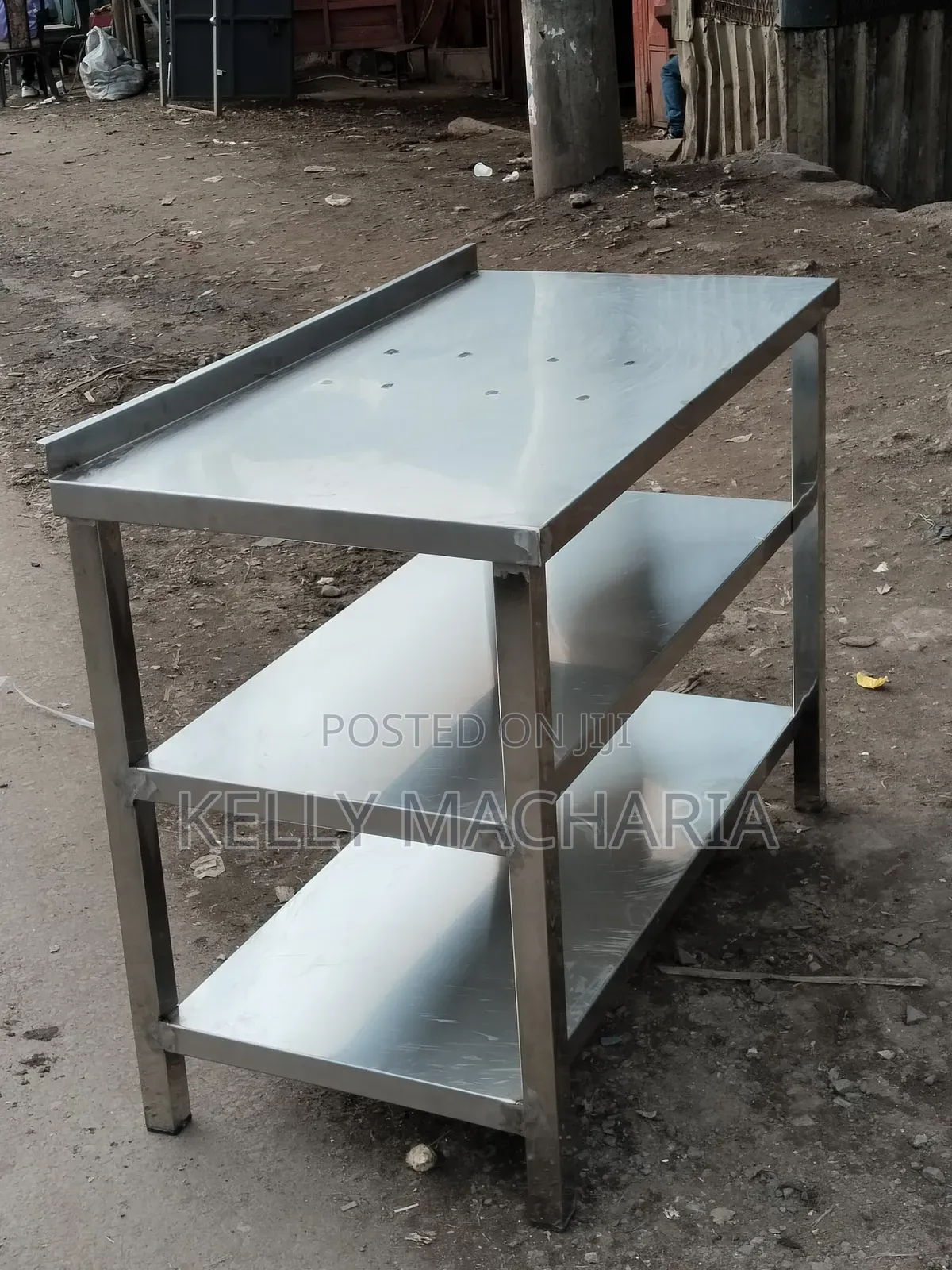 Undershelves Working Tables Stainless