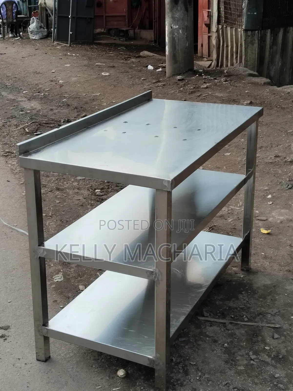 Undershelves Working Tables Stainless