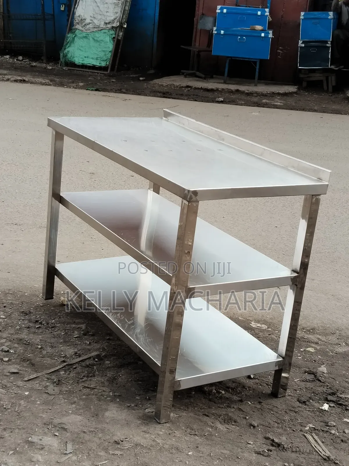 Undershelves Working Tables Stainless