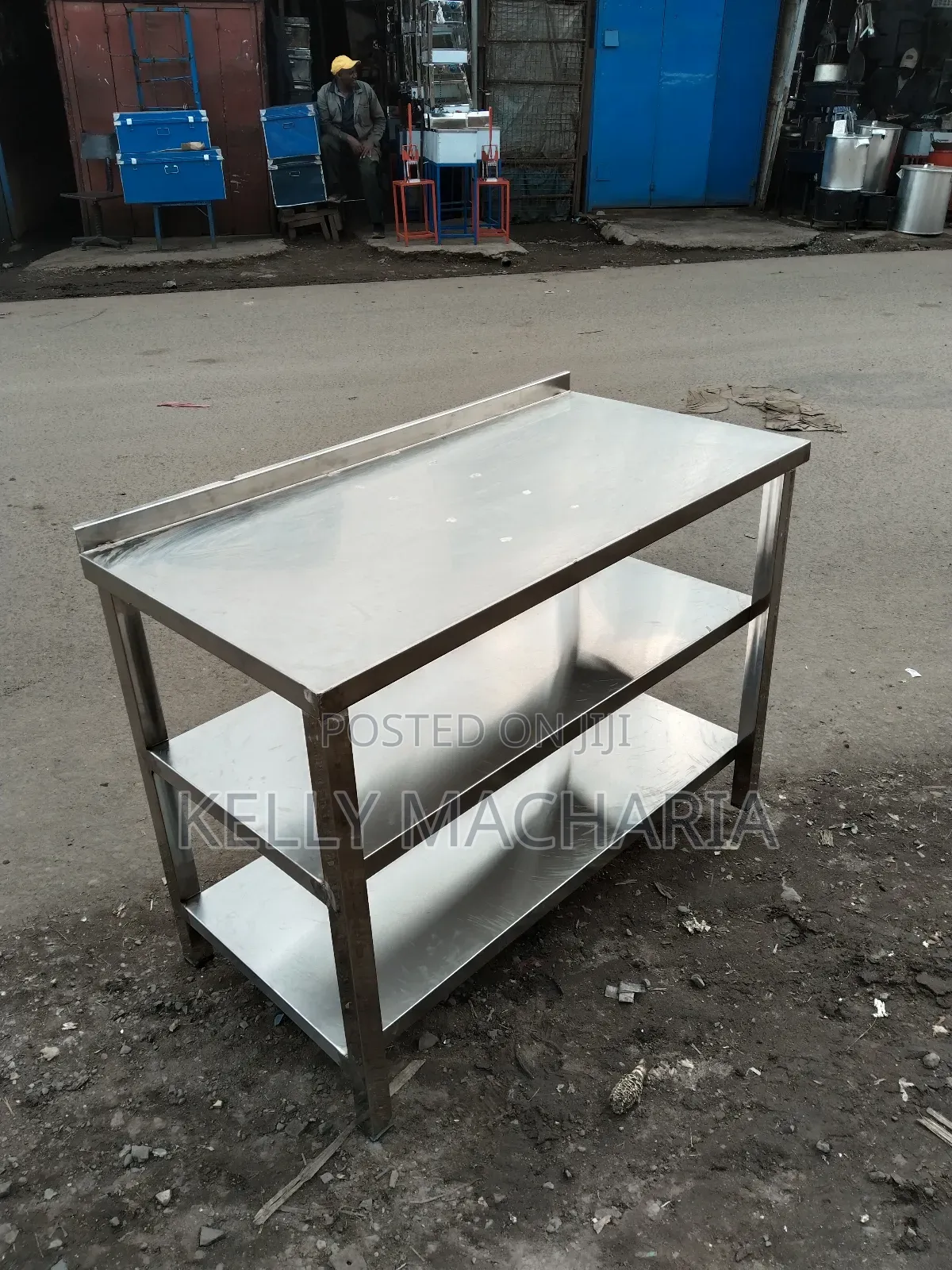 Undershelves Working Tables Stainless