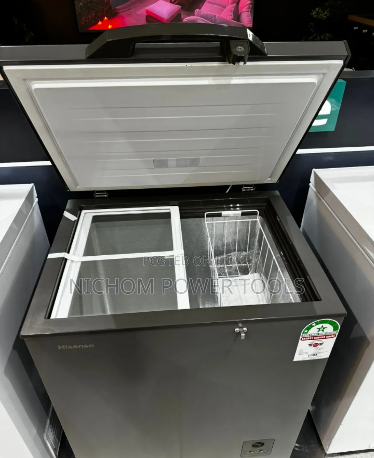 Hisense 142L Chest Freezer FC142SH(Grey)